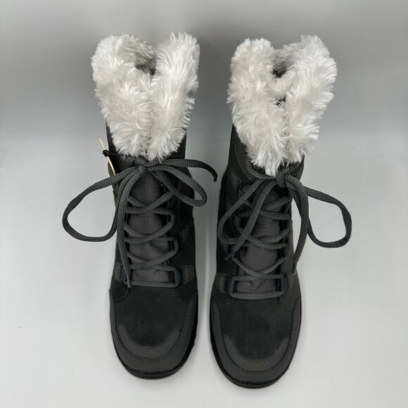 NWT Columbia Ice Maiden II Gray Winter Boots Womens Size 6 200g Insulation NEW - Picture 5 of 16